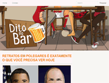 Tablet Screenshot of ditonobar.com.br